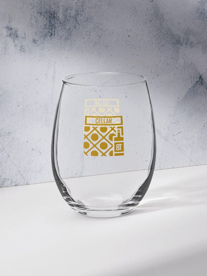 Cellar 8T Whisky - Smoked Honey Gold - Stemless Glass