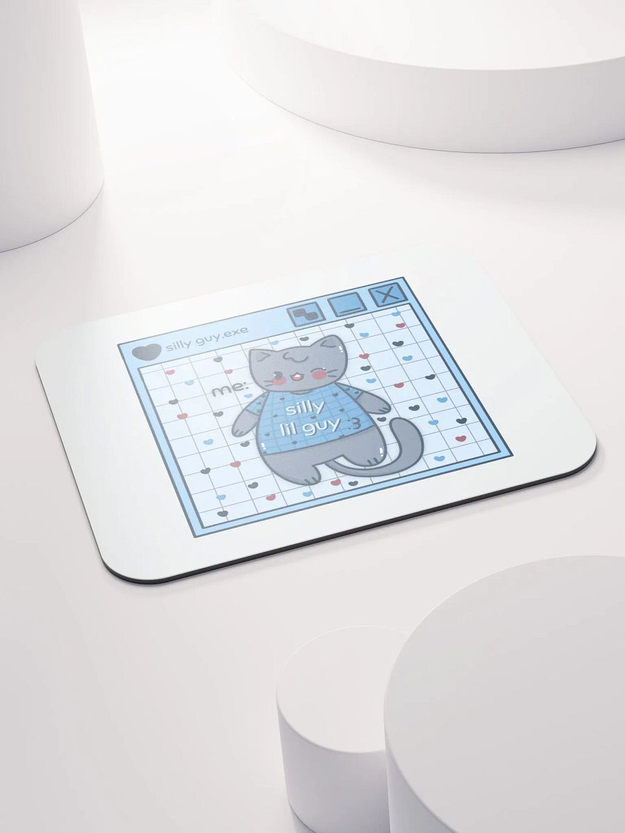 Silly Lil Guy Blue Mouse Mat product image (4)