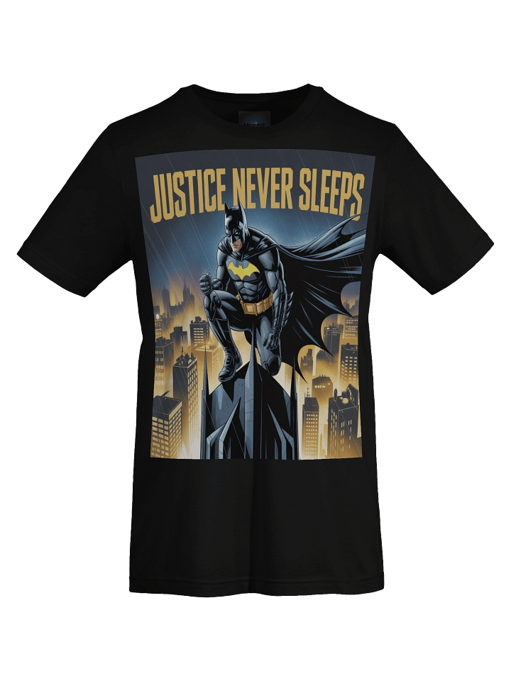 Justice Never Sleeps: Batman's Eternal Watch Graphic Tee product image (1)