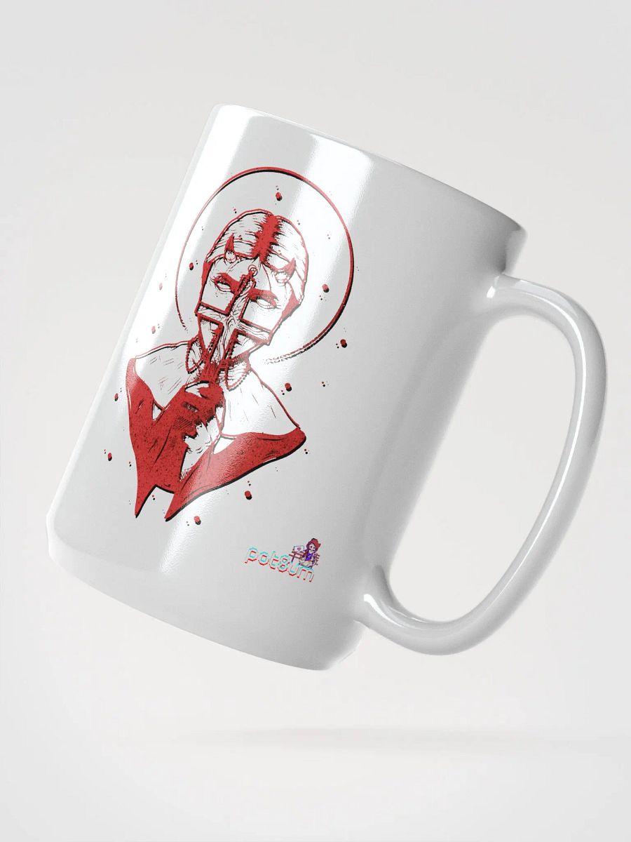 SPITE white glossy mug product image (3)