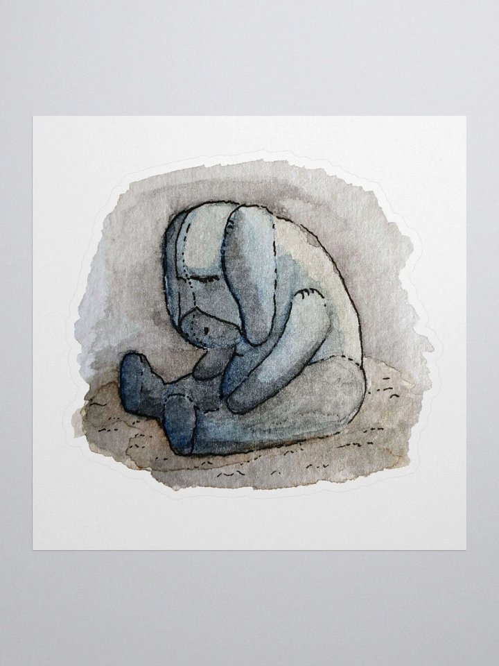 Sad Eeyore sticker product image (1)