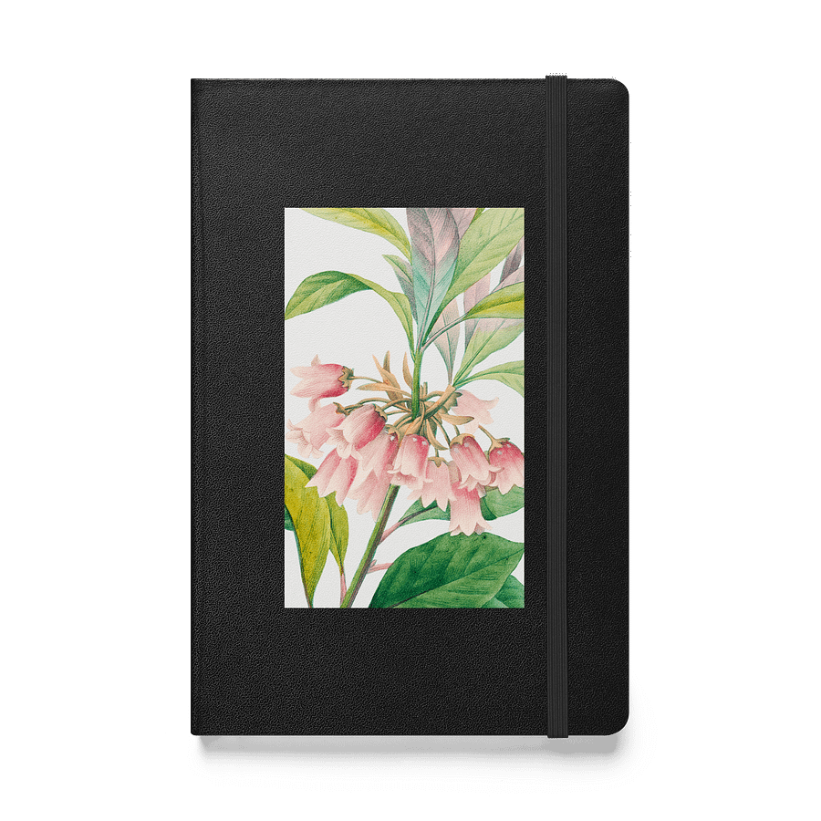 Elegant Floral Hardcover Notebook product image (1)