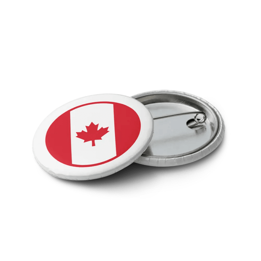 Canadian Flag Pin Buttons Set product image (12)