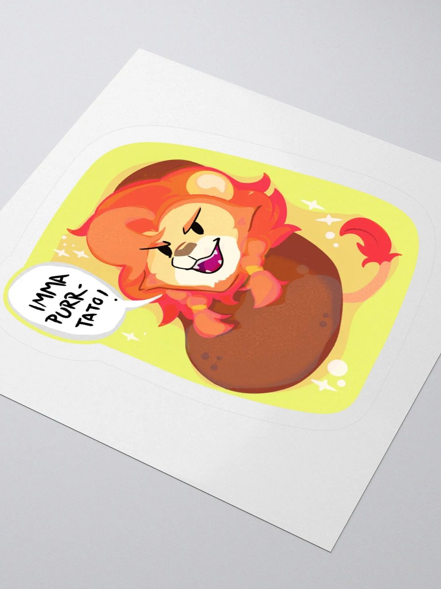 Male Ah'Lina Potato Sticker product image (8)