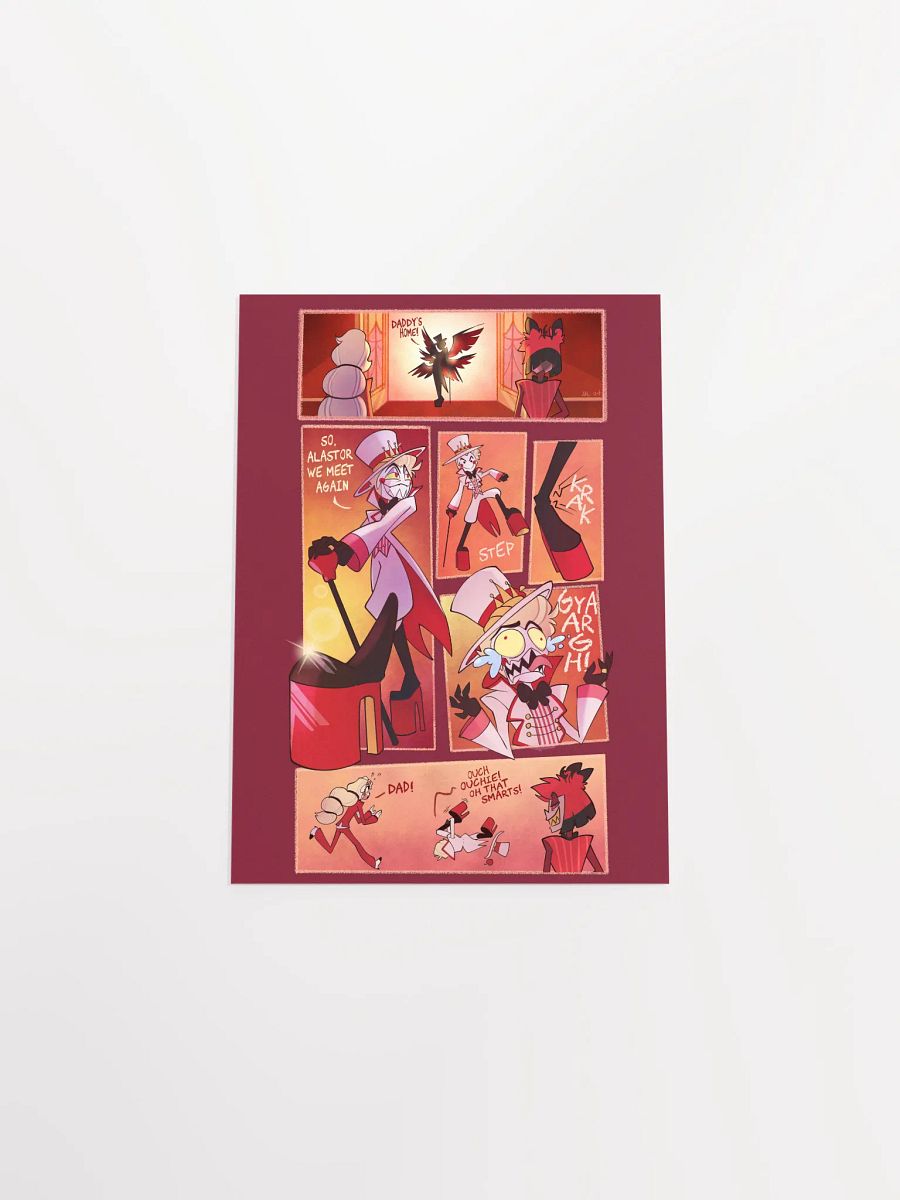 Luci's Platform Shoes Comic Poster Print product image (7)