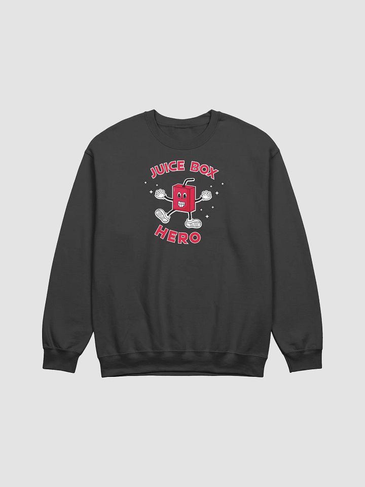 Juice Box Hero Sweatshirt • by Yo Ang product image (1)