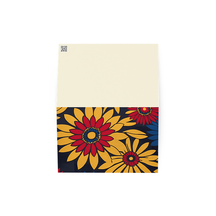 Vibrant Floral Greeting Card product image (4)
