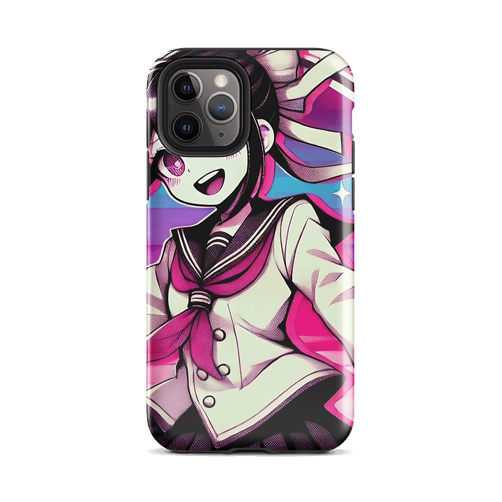 Vibrant Anime Girl iPhone Tough Case - Cute Kawaii Design product image (2)