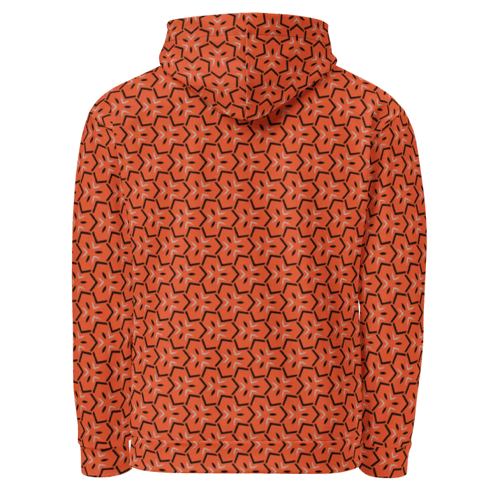 Onyx & Ember Geometric Allover Print Hoodie for Men and Women product image (2)