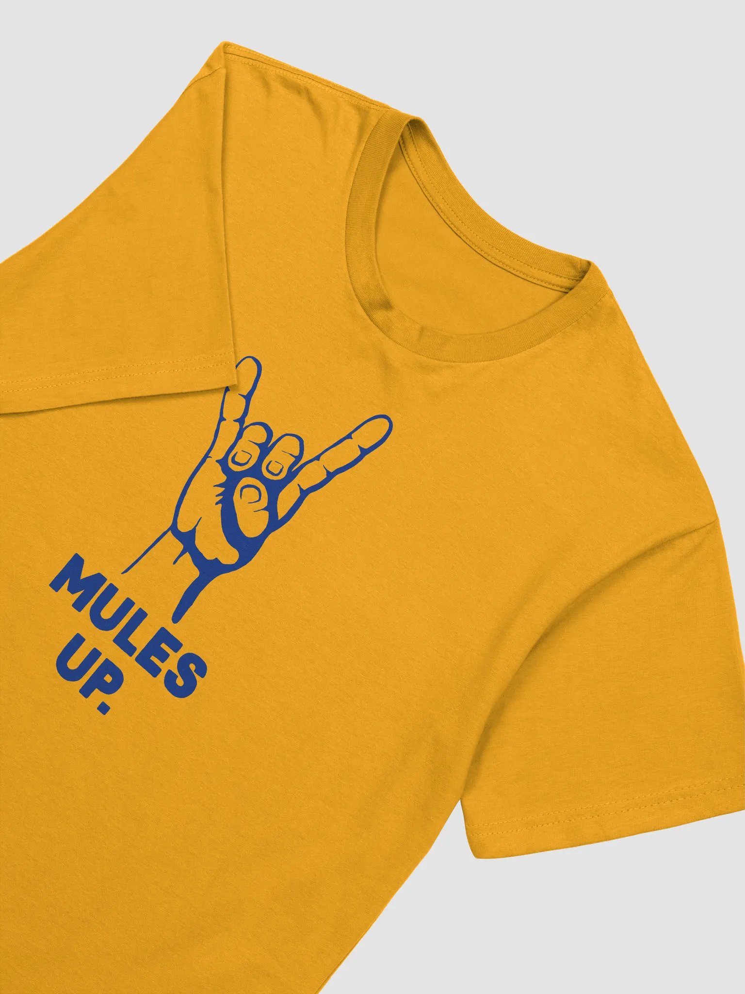 Mules Up Tee on Gold product image (3)
