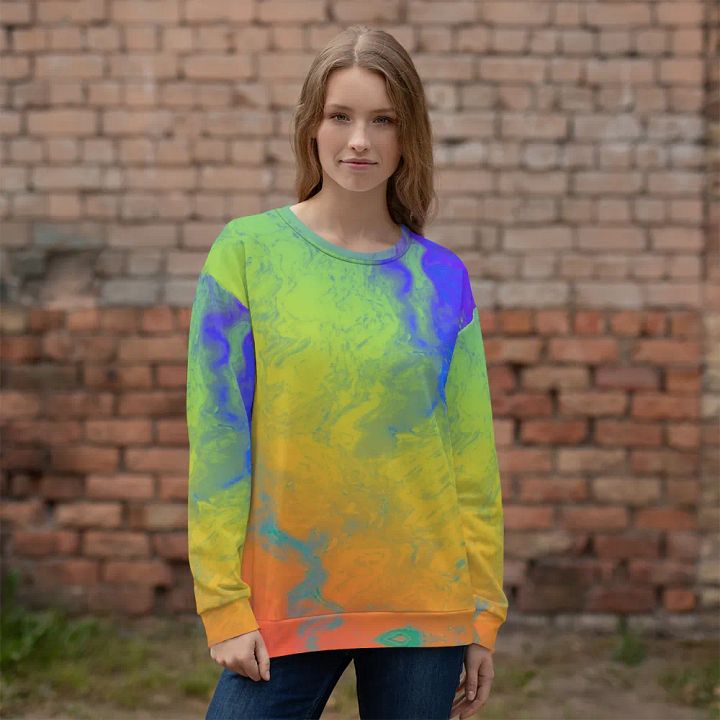 Rainbow Abstractions Unisex Sweatshirt product image (1)