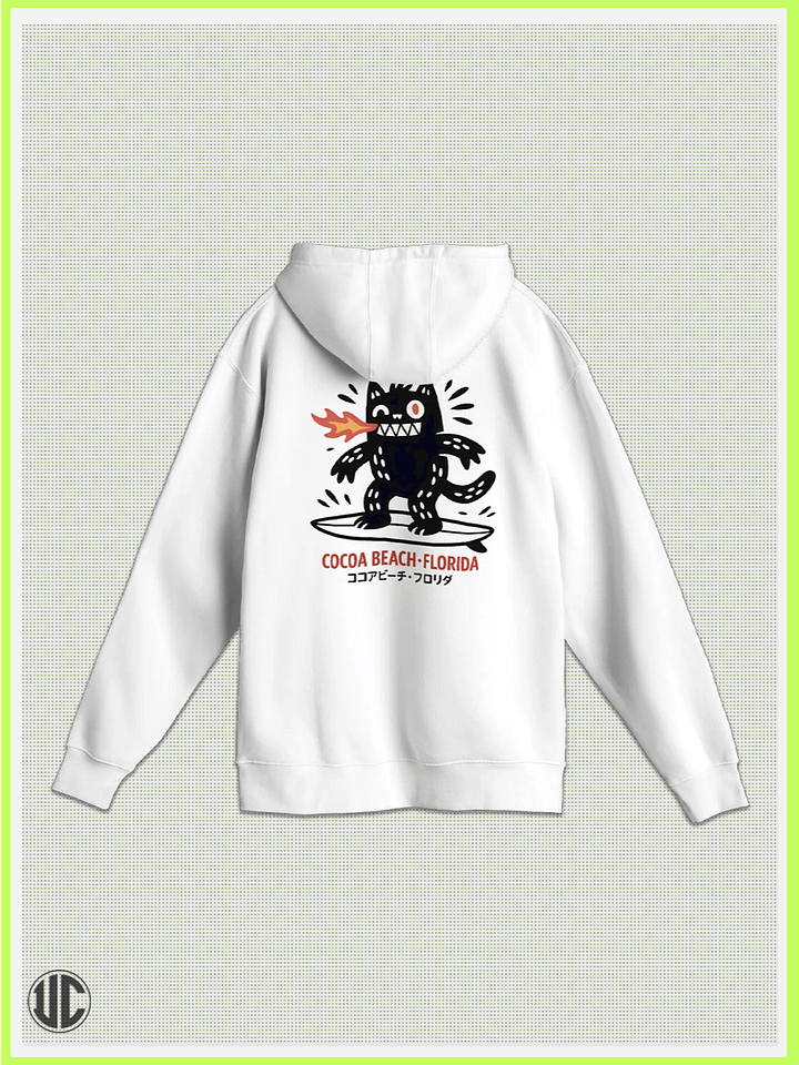 UnkoCon – Cocoa Beach FL Surfer Pullover Hoodie product image (2)
