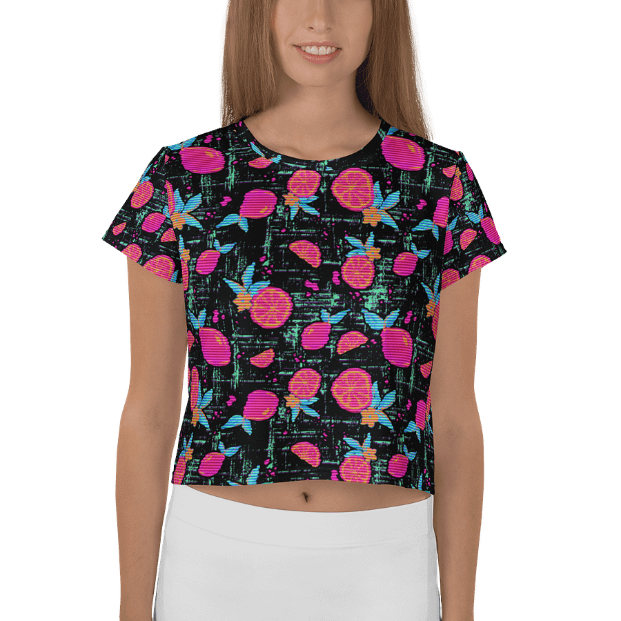 Hot Pink Lemonade Cropped Tshirt product image (1)