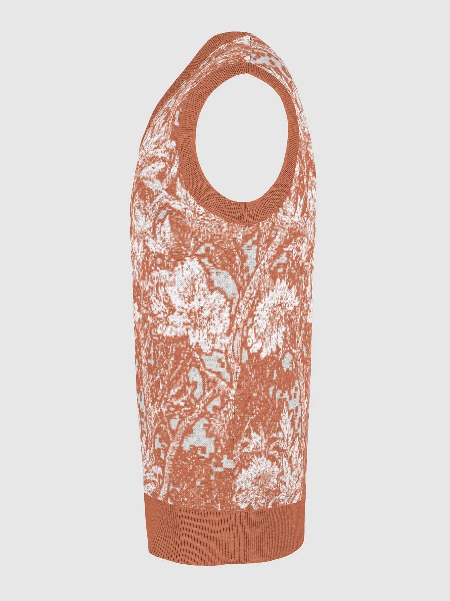 Floral Finesse V-Neck Vest product image (4)