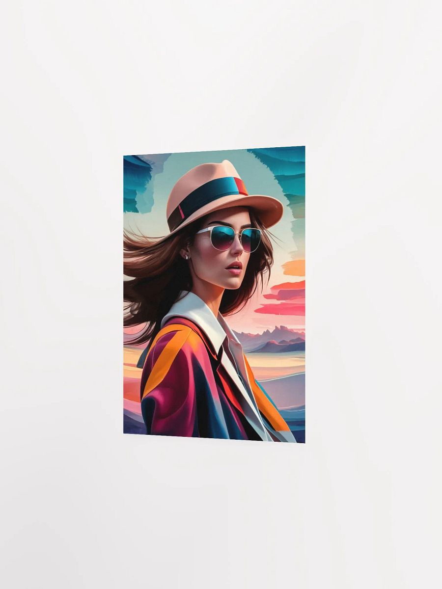 Abstract illustration of a Woman Poster - 12 product image (6)
