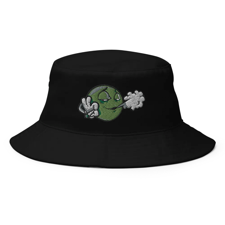 Smokin' Green Smirk Bucket Hat product image (1)