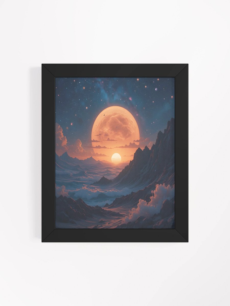 Galaxy dream sunset night starry sky Wall Art Digital Print product image (24)