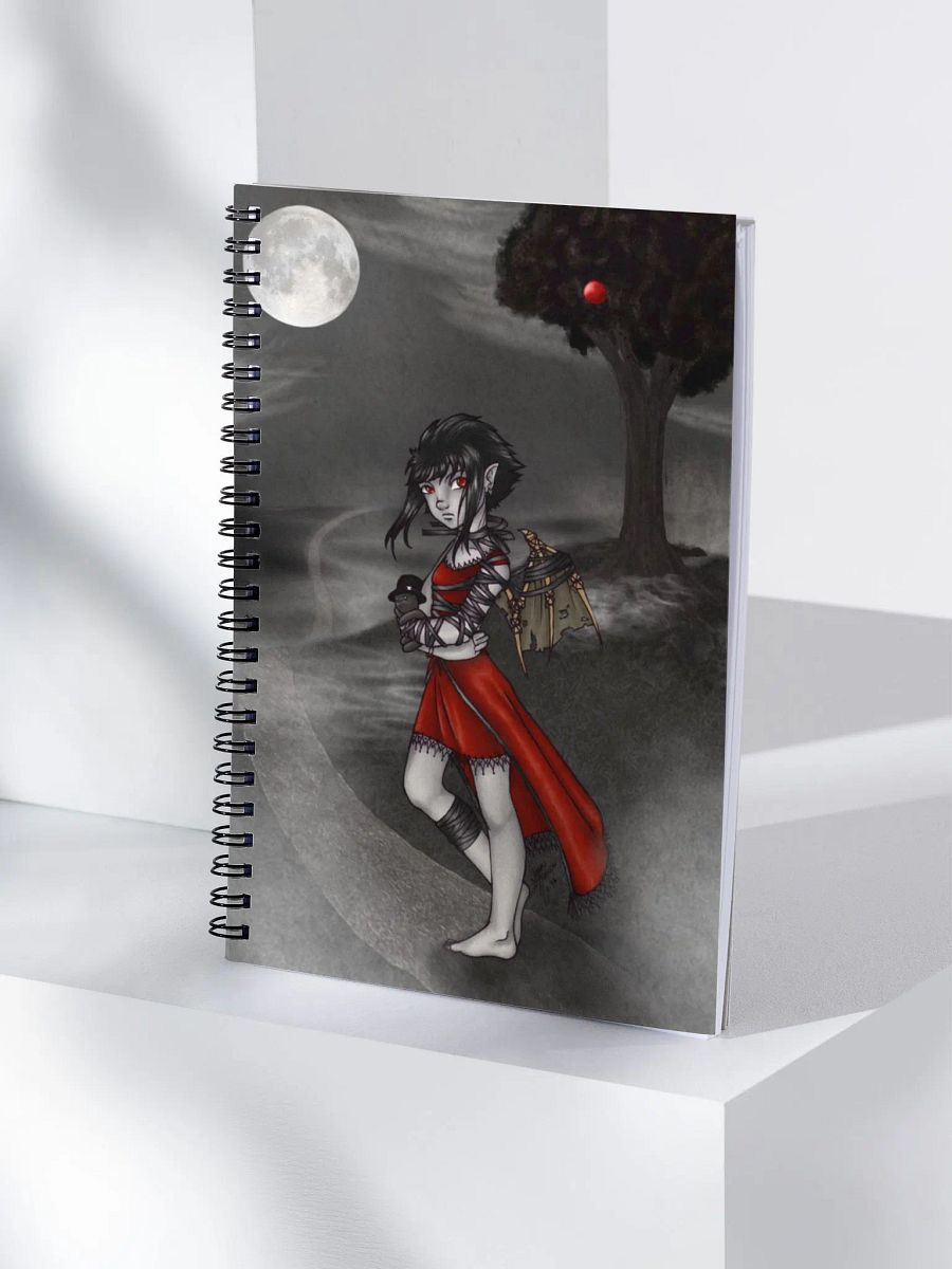 Moonlite Shadows Spiral Notebook product image (4)