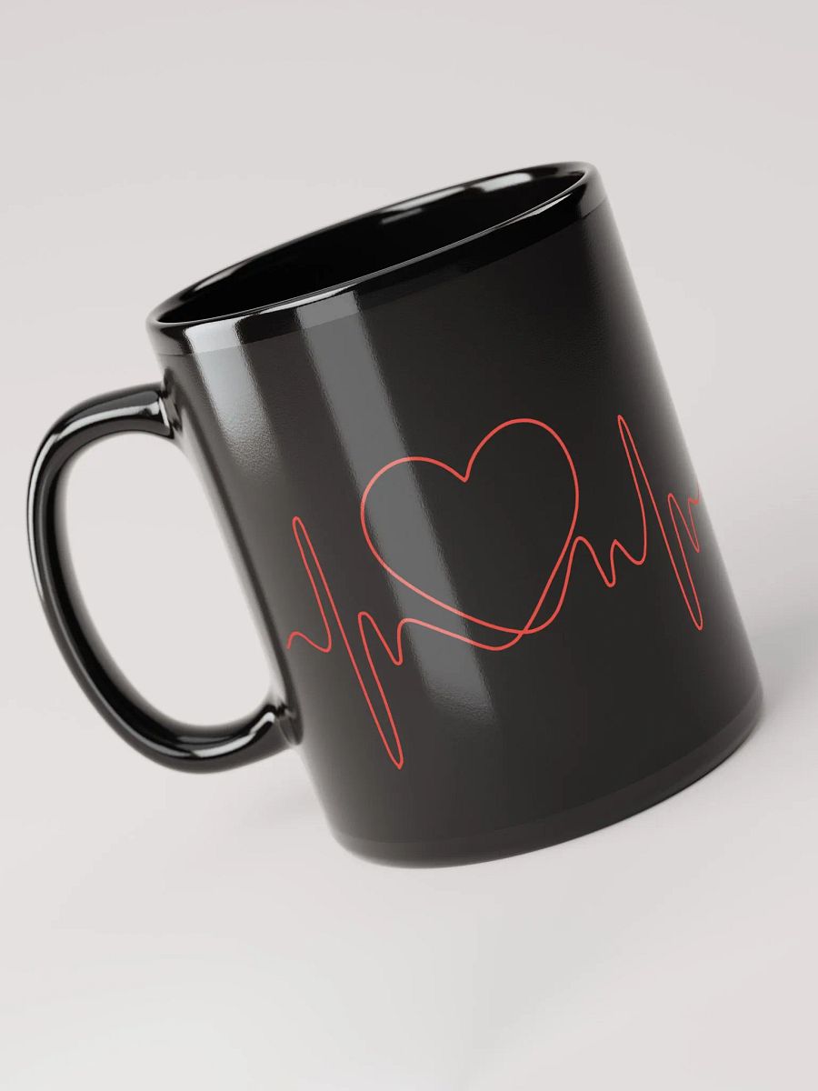 Red Heartbeat Harmony Mug product image (3)