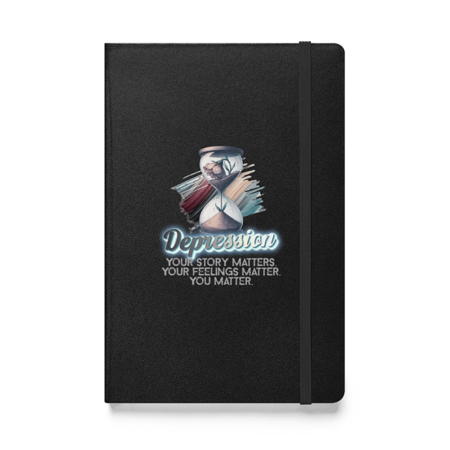 Depression #1 Hardcover Bound Notebook | JournalBook® product image (1)