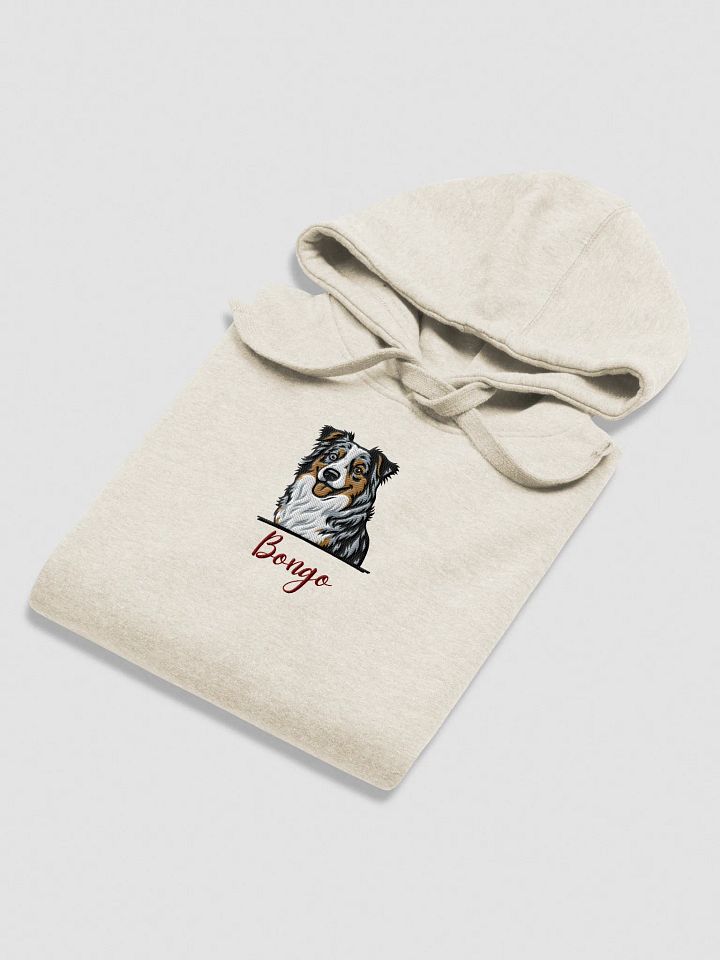 YOUR AUSTRALIAN SHEPHERD / HOODIE WITH PERSONALIZED NAME / EMBROIDERED product image (2)