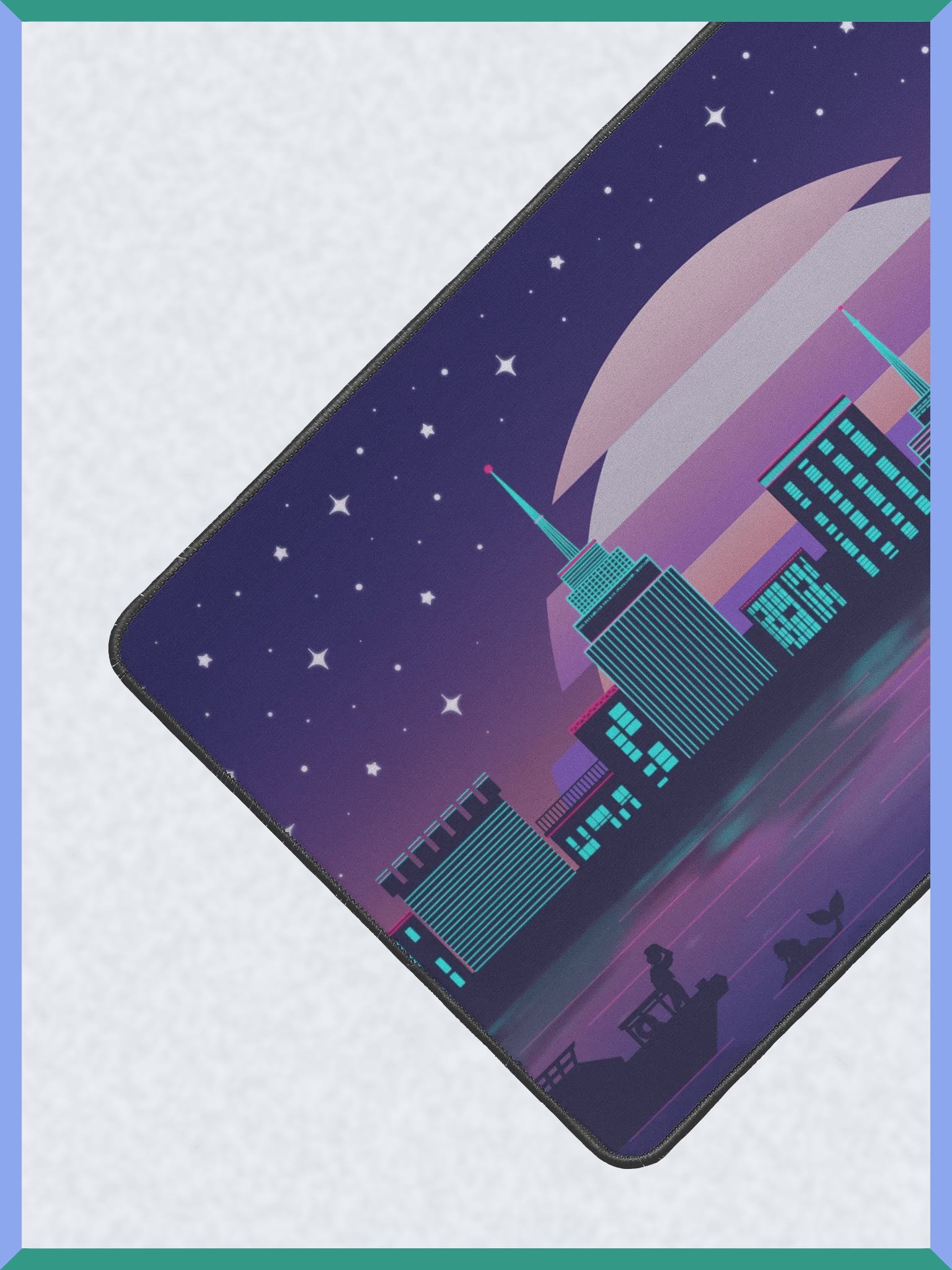 Nightingale City - 12" x 22" Desk Mat product image (1)