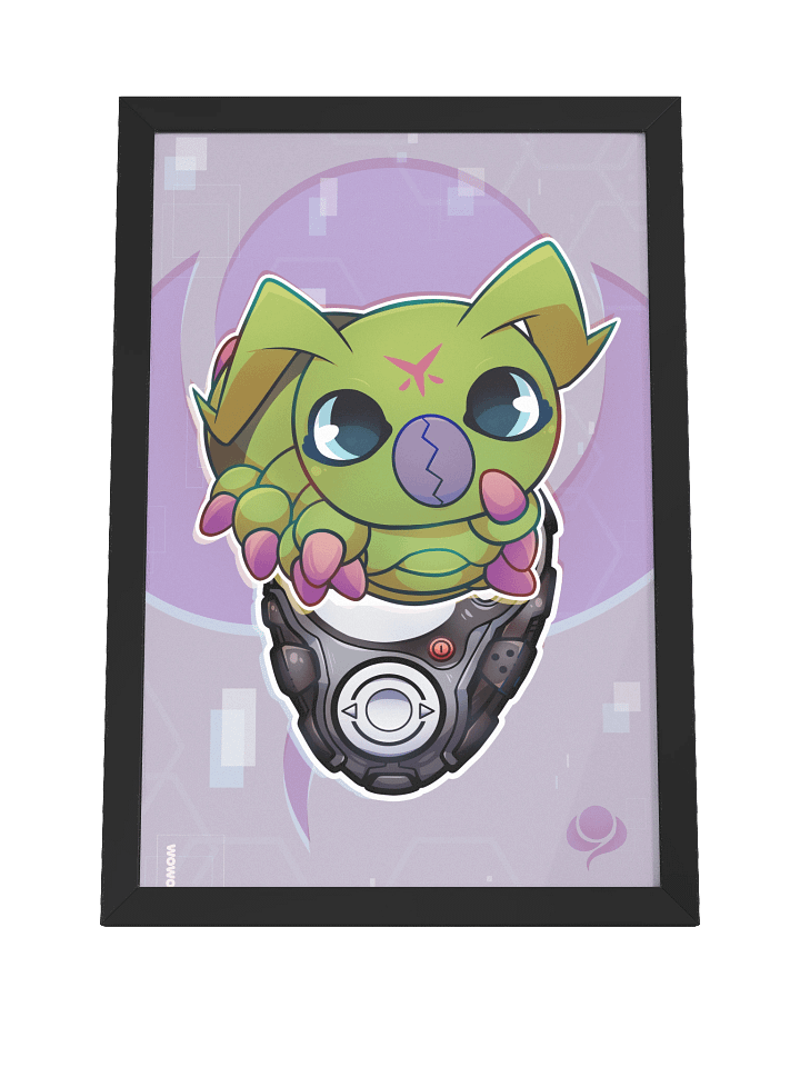 Wormmon Print product image (1)