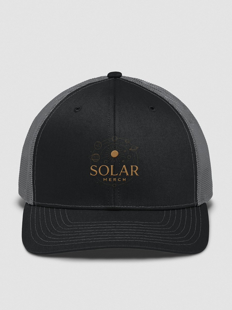 BL solar merch logo trucker hat product image (1)