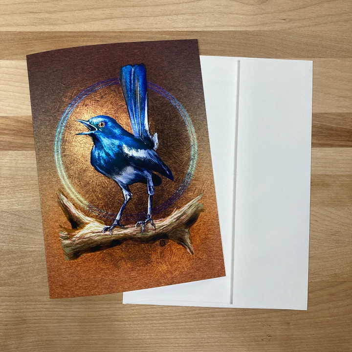 Illustrated Magpie Greeting Cards, 5x7