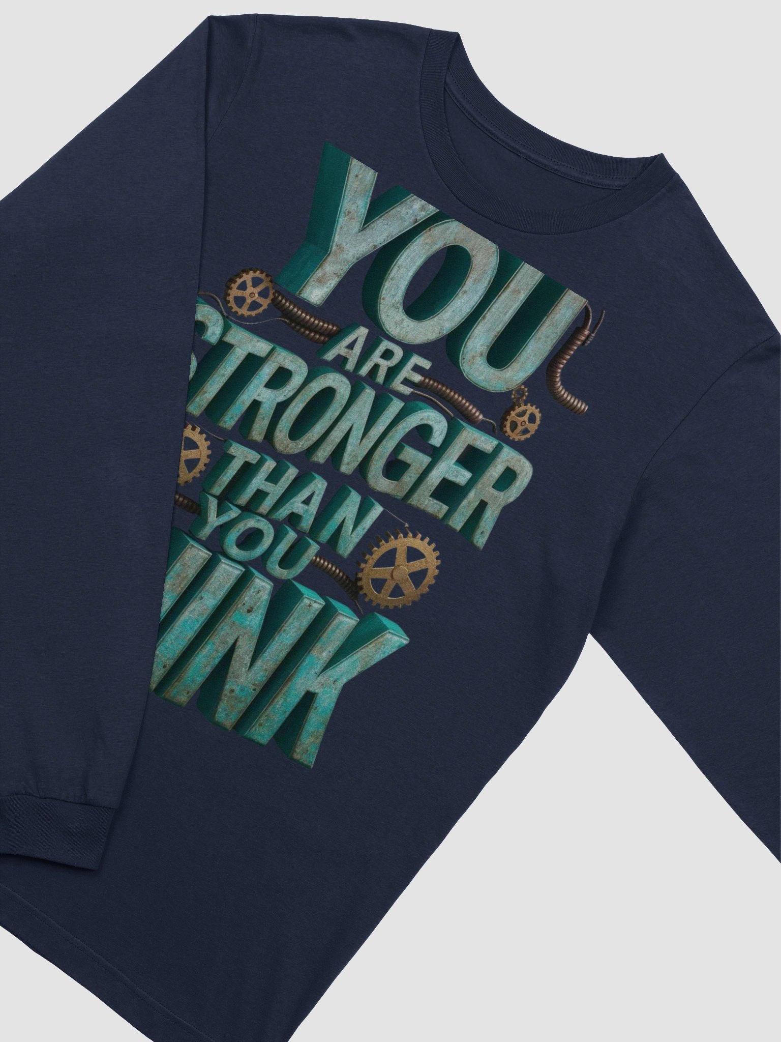 Steampunk Strength Long Sleeve T-Shirt product image (2)