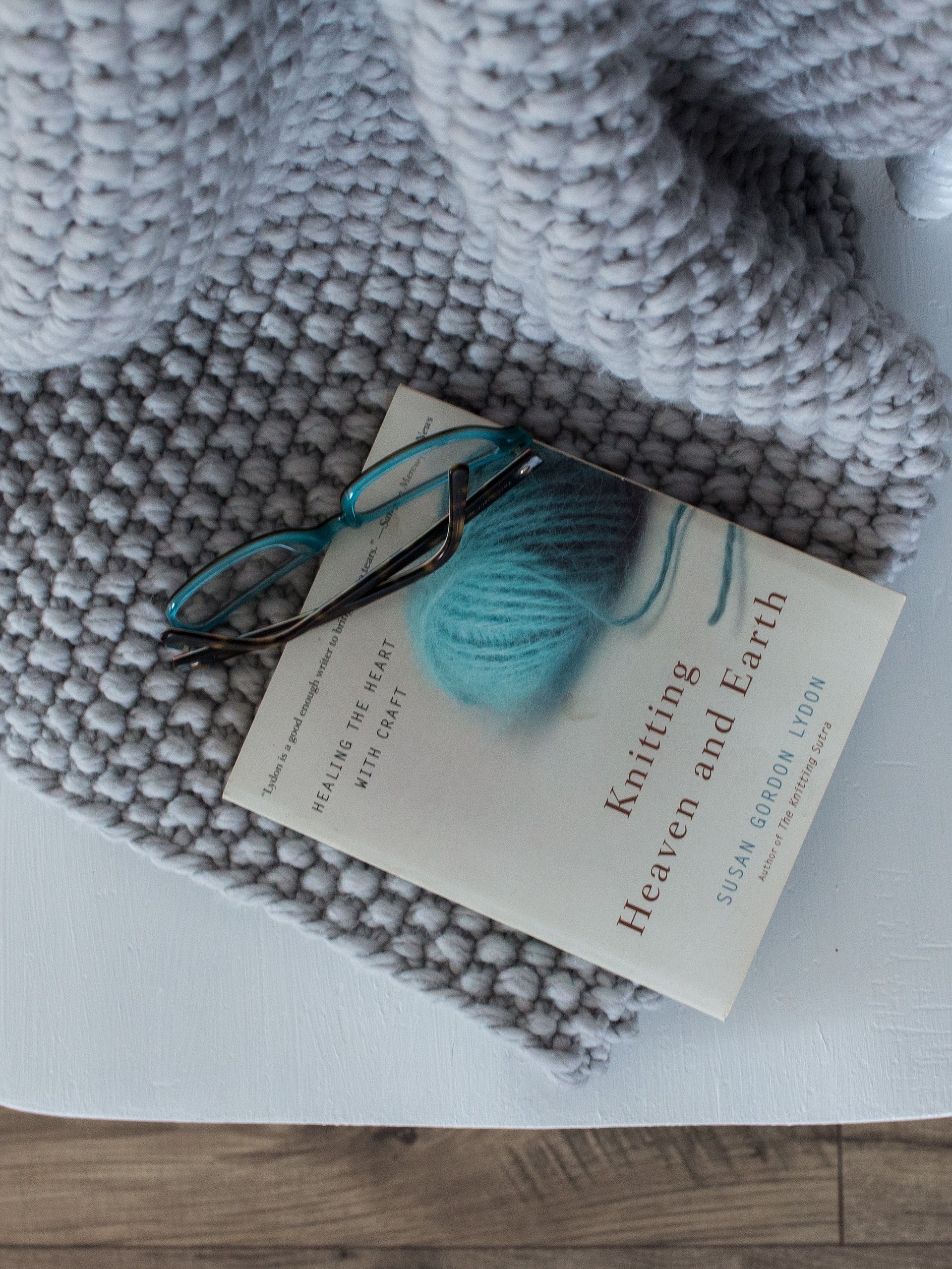 Chunky Knit Seed Stitch Blanket - Charming product image (2)