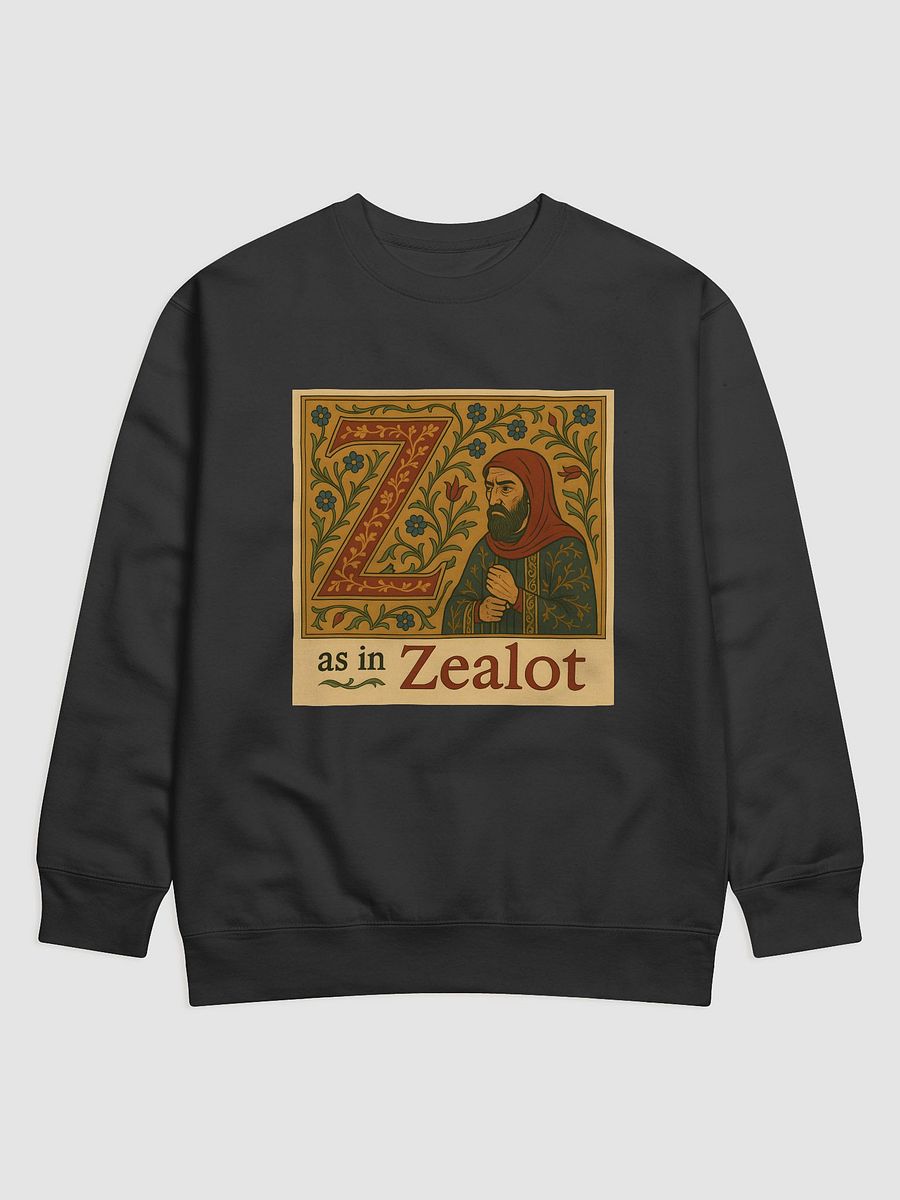 Z as in a zealot 2 sweatshirt product image (1)