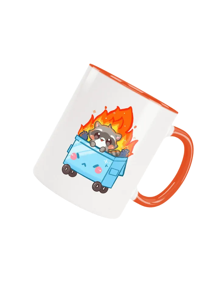 RACOON DUMPSTER FIRE MUG product image (1)