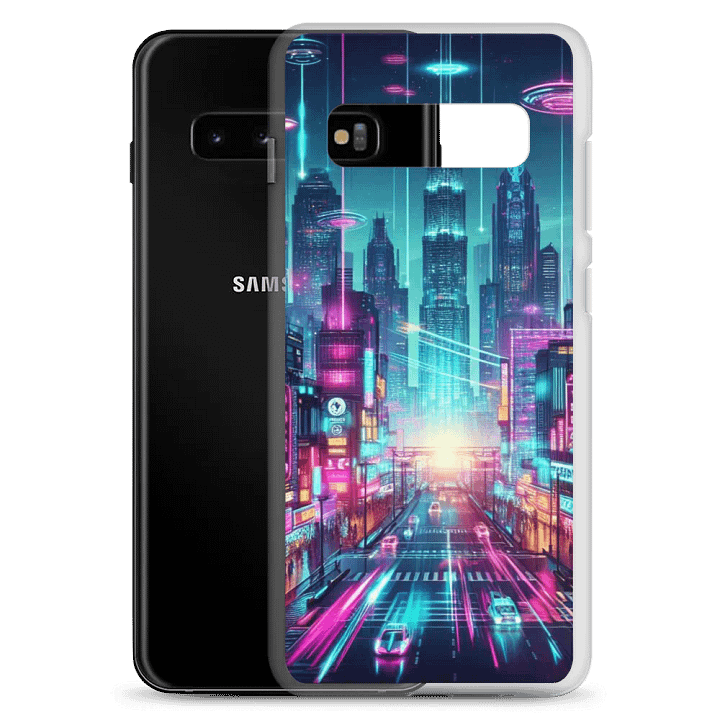 Neon City Nights Samsung® Case |Ai Design product image (20)