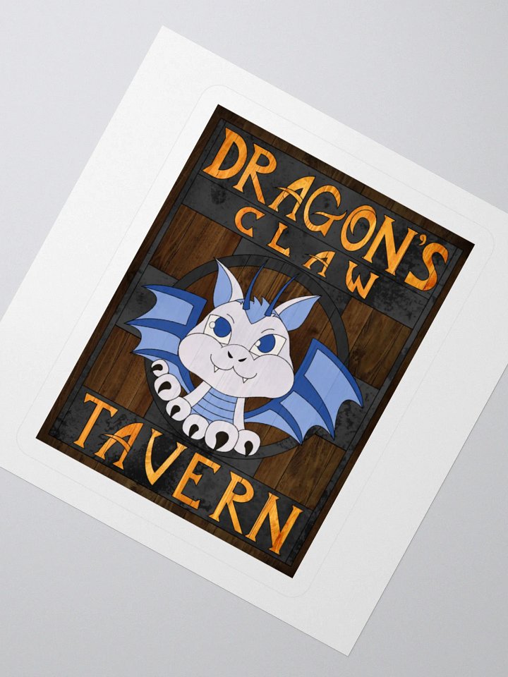 Dragon's Claw Tavern Sticker product image (6)