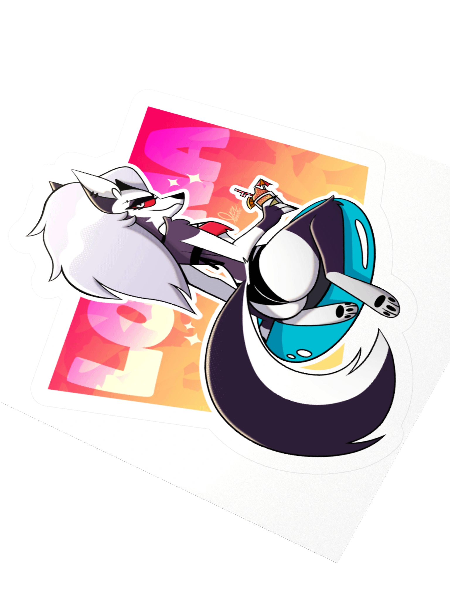 Loona Beach Time Stiker 🐶✨🏝️❤️‍🔥 product image (3)