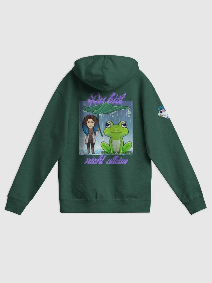 Du bist nicht alleine , Herren Kapuzenpullover mit Reißverschluss product image (7)