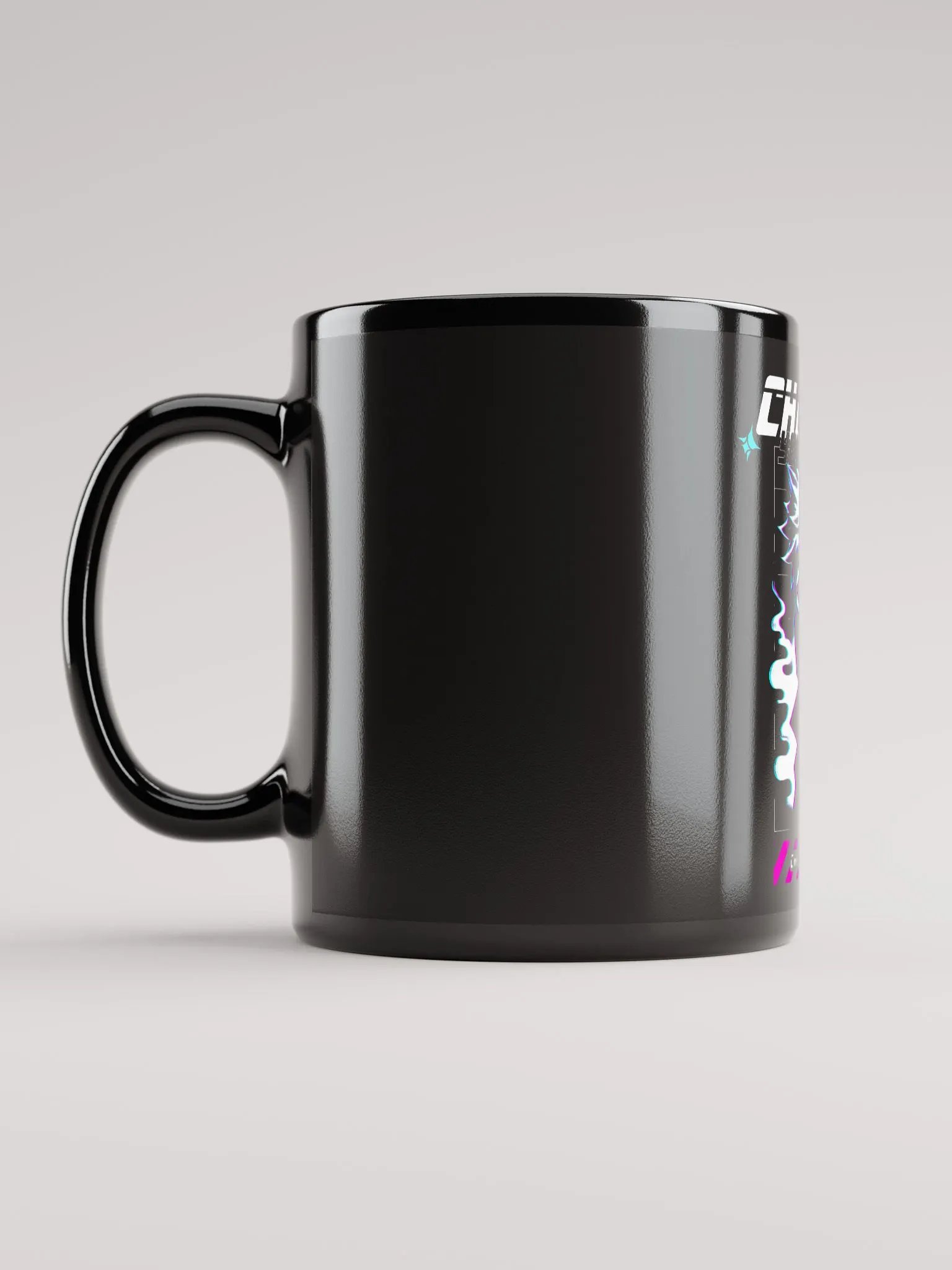 Chase Your Dreams Black Glossy Mug product image (12)