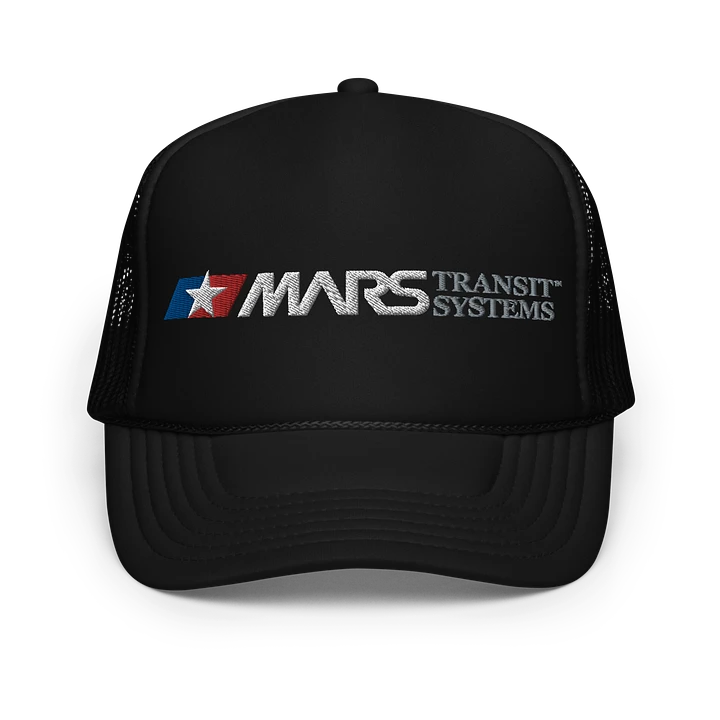 Retro-Futuristic Corporations - Mars Transit Systems Trucker cap product image (1)