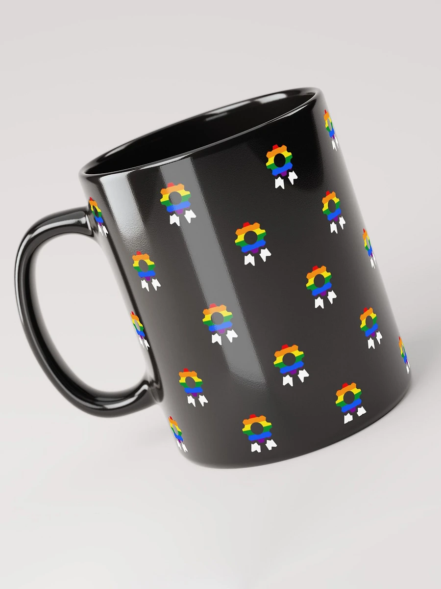 Pride Rainbow Cog - Patterned (Mug) product image (4)