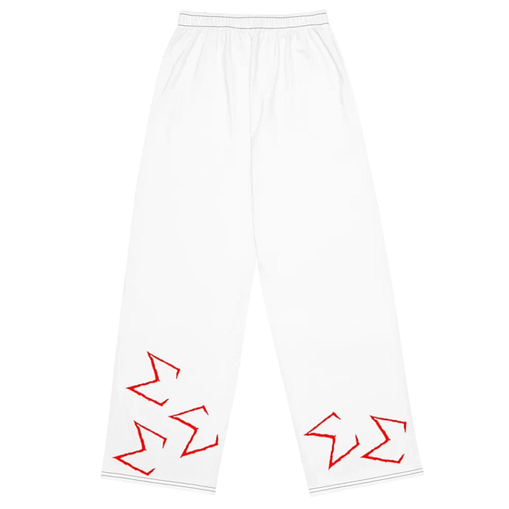 Sigma Pattern Wide-Leg Pants product image (2)