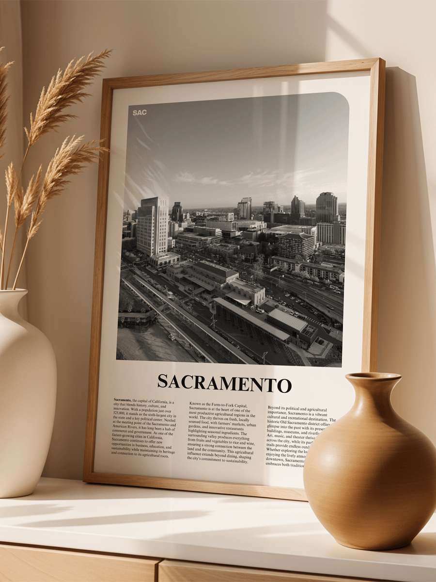 Sacramento 02 Newspaper Poster product image (3)