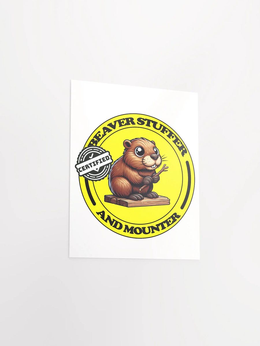 Beaver Certified (Print) product image (3)