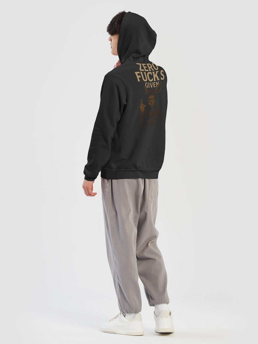 ZERO FUCKS GIVEN LAZY HOODIE product image (15)