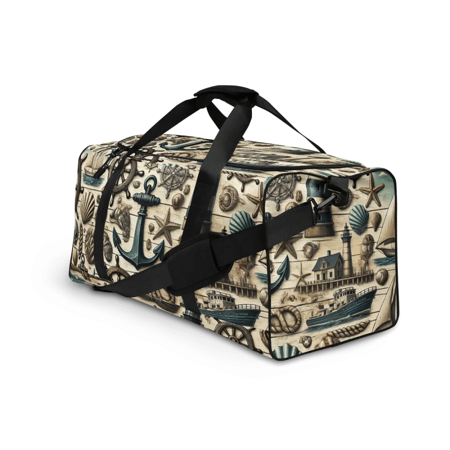 Maritime Marvel All-Over Duffle Bag product image (10)