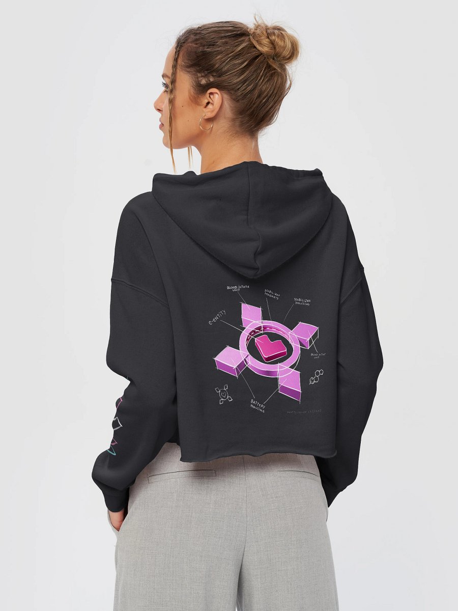 TAF PROTO-TYPE / 3.0.13.45 / CROPPED HOODIE product image (3)