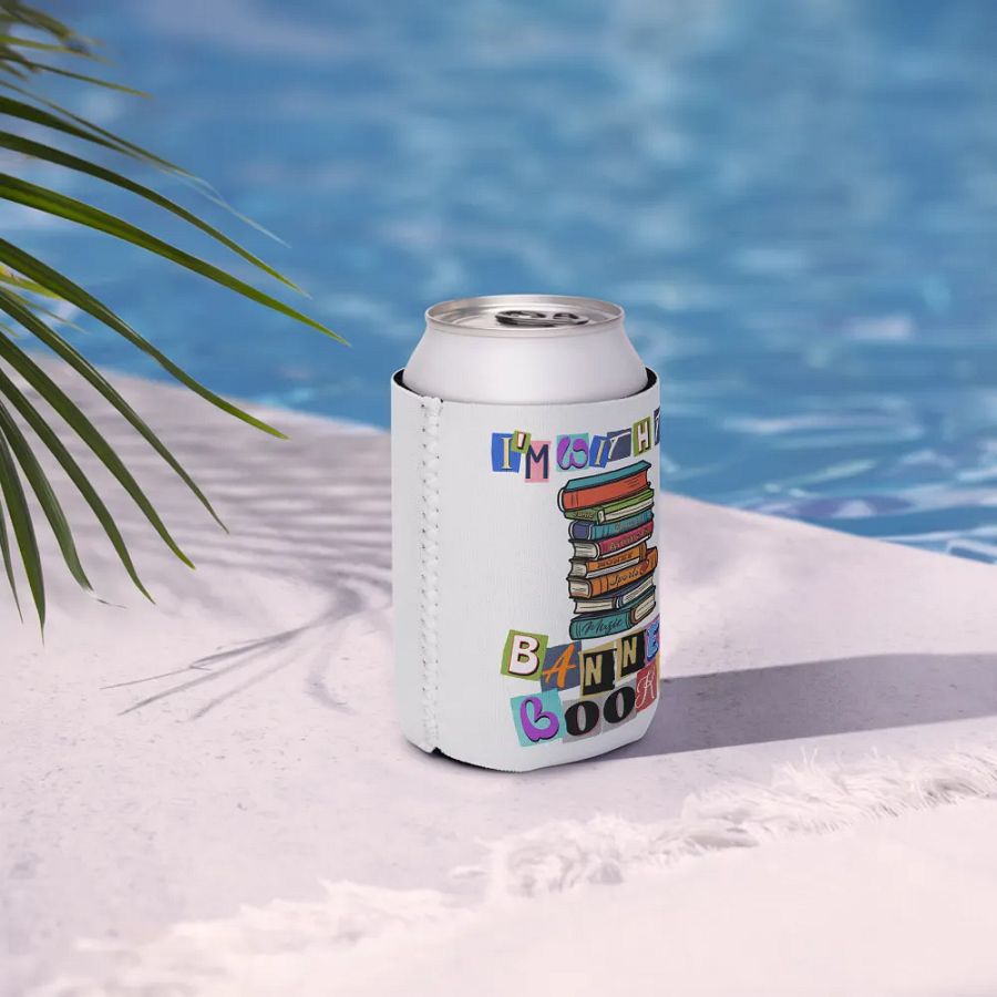 Im With The Banned Books Can Cooler product image (7)