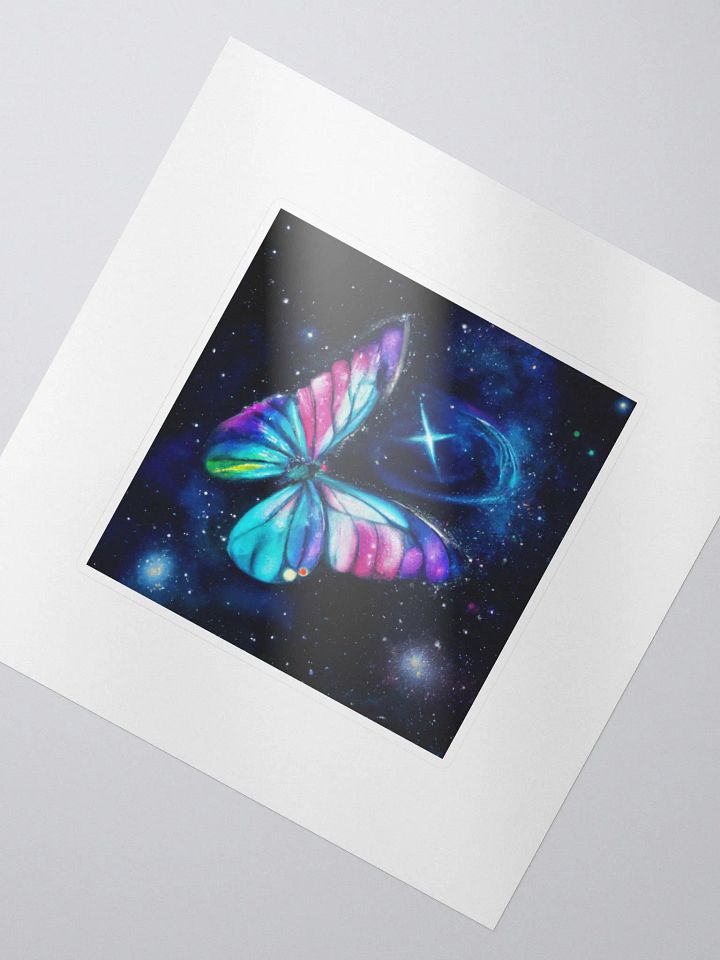 Cute Galactic Butterfly Alpha Sticker product image (2)