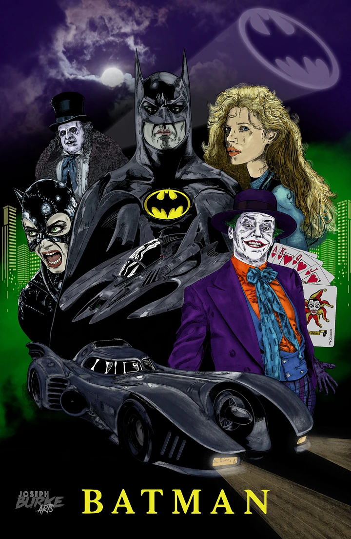 Batman 1989 Digital Art product image (1)