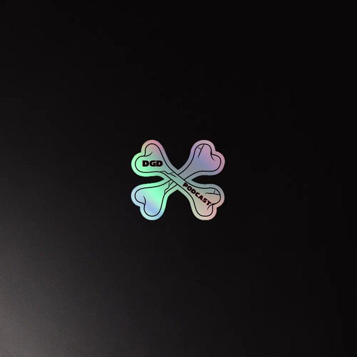 Bold & Holographic DGD Podcast Sticker Pack product image (4)